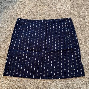 JCrew Anchor Mini Skirt